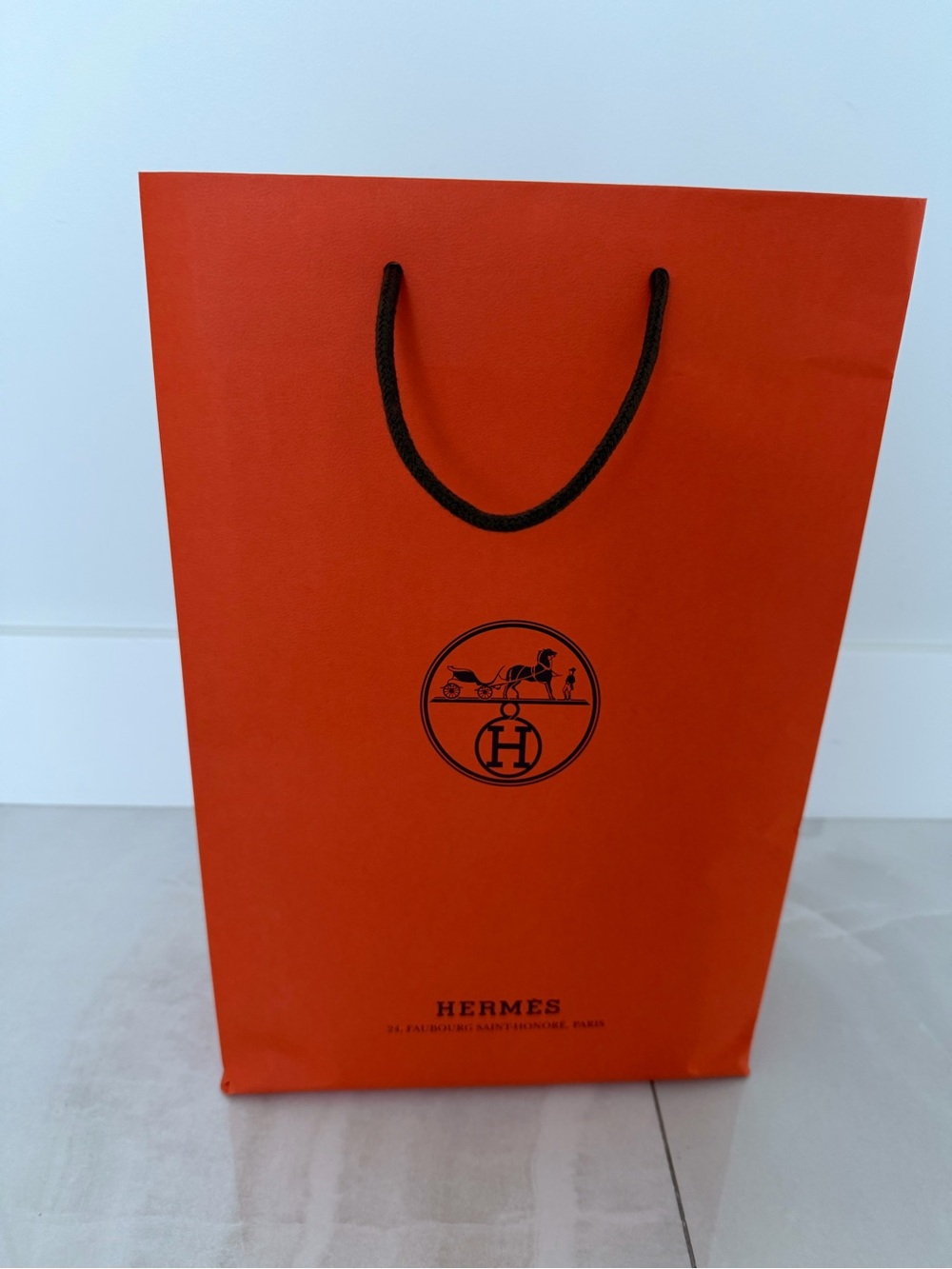 Hermes Tall Shopping Bag